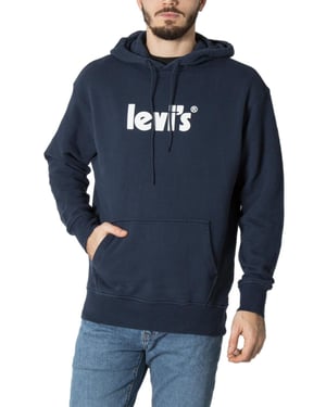 Levi Strauss & Co Blauwe Heren Hoodie