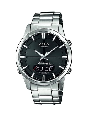 Casio Radiogestuurde Mannen Silver Horloge LCW-M170D-1AER
