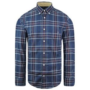 Eden Park Regular Heren Navy Oxford Overhemd