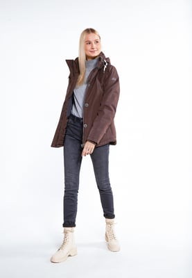 ICEBOUND winterjas Klima Iglo Dames donkerbruin