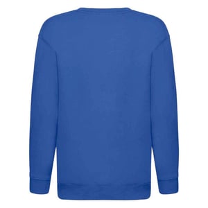 Fruit of the Loom Sweatshirt met Drop Shoulder voor Kinderen/Kinderen (Koningsblauw)