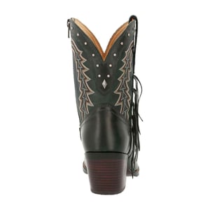 Durango Crush Bootie Leather Vrouwen Laarzen Saddle Brown/Denim Blue