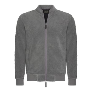Cappuccino Italia Sweaters Sherpa Fleece Vest Grijs
