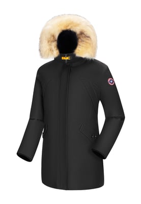 Subprime Jas winter Parka Chloe Zwart