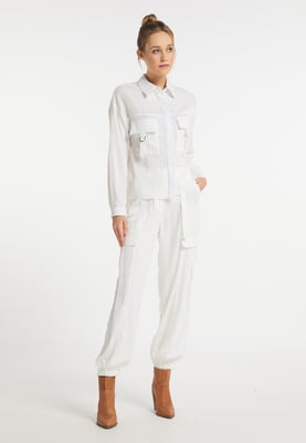 Dreimaster Blouse Dames wit