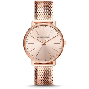 Michael Kors MK4340 Pyper Quartz Crystal Rose Gold Dial Dameshorloge