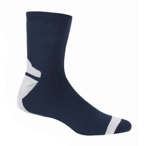 Regatta Dames/dames sokken voor laarzen (Zwart/Kersenroze/Navy)