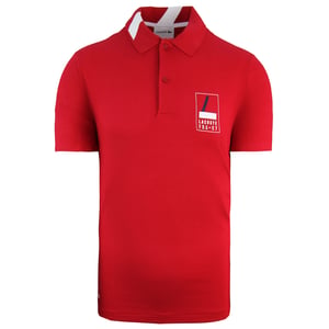 Lacoste Slim Fit Heren Rood Poloshirt