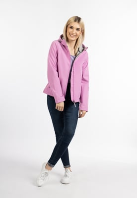 Schmuddelwedda softshell jas Dames SNOEP ROZE-280
