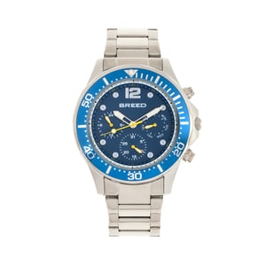 Breed Pegasus armbandhorloge met dag/datum