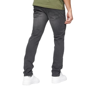 Crosshatch Heren Buraca Slim Jeans (Houtskoolwas)