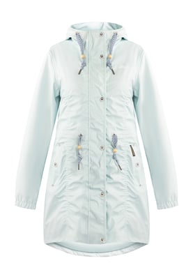 Schmuddelwedda Mackintosh bridgeport Dames Blauw-umint-280