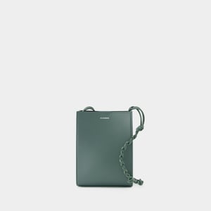 Tangle Sm Schoudertas - Jil Sander - Leer - Groen