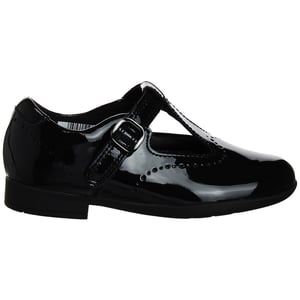 Clarks Scala Seek kinderschoenen zwart