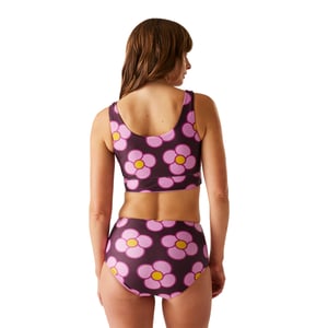 Regatta Dames/Dames Orla Kiely Spinning Flower Omkeerbaar Bikini Set (Morello)
