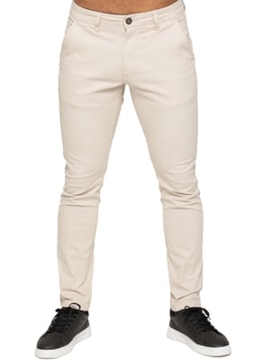 Enzo Heren Slim Fit Stretch Chino