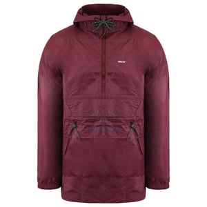 Supra Pullover Burgundy Heren Old Street Anorak Jas 102549 554 met lange mouwen