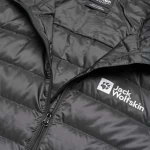 Jack Wolfskin Jas zomer Pack&Go Down Jacket Zwart