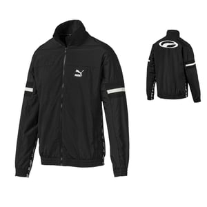Puma XTG Woven Lange Mouw Zip Up Zwart Heren Track Jacket 595310 01