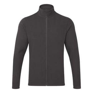 Premier Heren Recyclight Full Zip Fleecejack (Donkergrijs)
