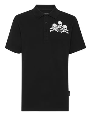 Poloshirt Skull