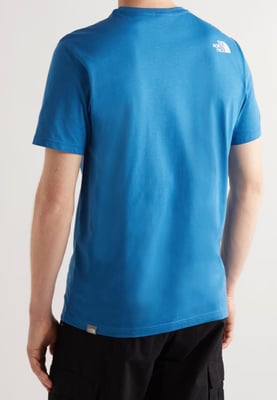 The North Face Heren SS Simple Dome T Shirt Bomber Blauw