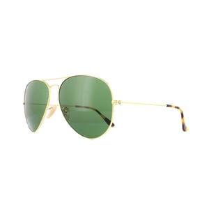 Ray-Ban Aviator Mens Gold Gray Gravient Aviator RB3025 Zonnebril