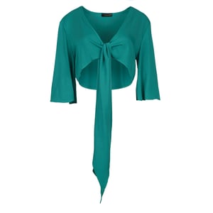 Groene Bolero Top
