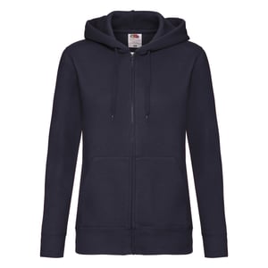 Fruit of the Loom Dames/Dames Premium Sweatjack (Deep Navy)