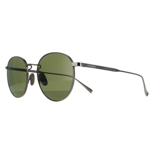 Chopard zonnebril SCHC77M 568P gepolijst grijs groen gepolariseerd