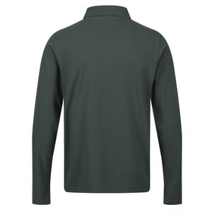 Regatta Heren Pro Poloshirt Met Lange Mouwen (Donkergroen)