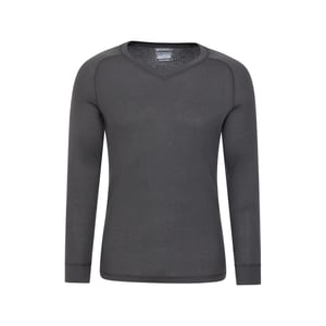 Mountain Warehouse Heren Talus V Hals Thermo Top (Grijs)