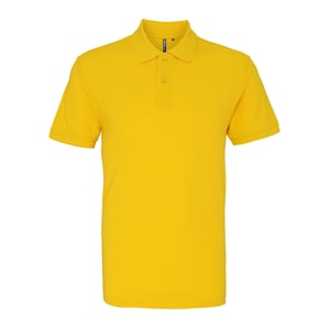 Asquith & Fox Heren Poloshirt met korte mouwen (Zonnebloem)