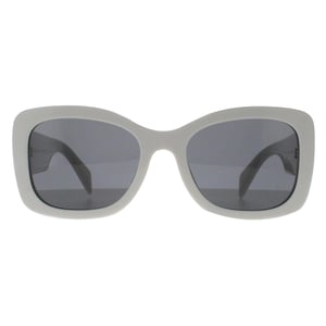 Prada PRA08S 1425S0 talk donkergrijs zonnebril