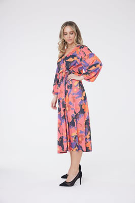 Bella Bloemenprint Jurk