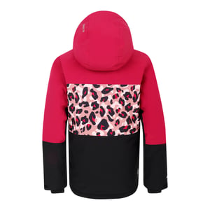Dare 2B Kinder/Kids Traverse II Cheetah Print Ski Jas (Bessenroze/Dusty Rose)