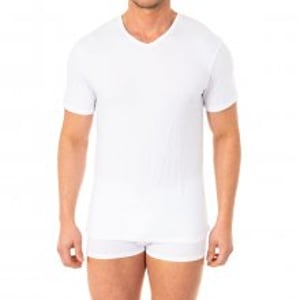 T-shirt met korte mouwen en V-hals voor heren A0DGO. Comfortabele en casual stijl.