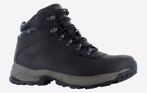 Hi-Tec Eurotrek Lite Waterproof Faux Leren Heren Donker Chocolade Wandelschoenen