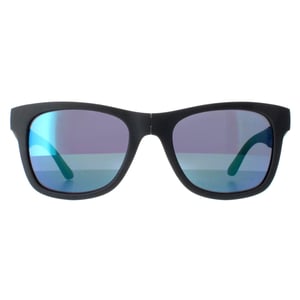 Lacoste L778S 035 opvouwbare zonnebril mat grijs blauw