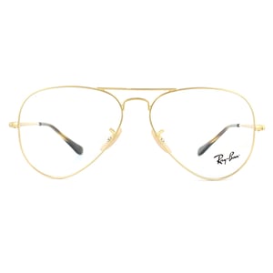 Ray-Ban Aviator Gouden Unisex Vrouwen Brilframes