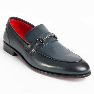 Purapiel mocassin Imperi5 Blauw
