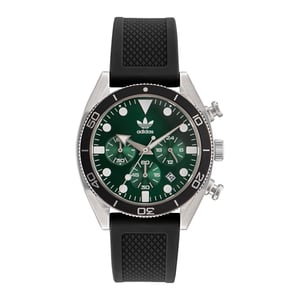 Adidas Originals Edition Two Chrono Unisex Zwarte Horloge AOFH23005