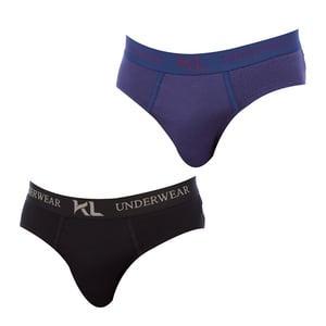 Pack-2 KLS2 herenslip van ademende stof