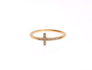 Nialaya damesring goud 925 zilver