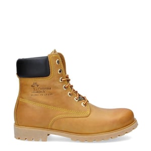 Panama Jack 03 C1 Herenlaarzen Tan Waterdicht Leer Veterschoenen Wandelen Enkel Chukka
