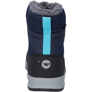 Hi-Tec Leo Nylon Winterlaarzen Voor Kinderen Blauwnachten/Zwart/Pauwblauw Halfhoog