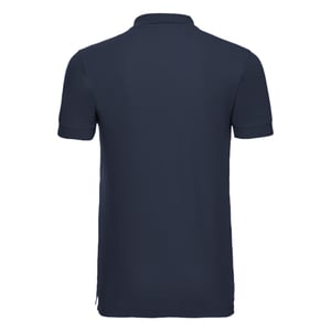 Russell Heren Rekken Korte Mouw Poloshirt (Franse marine)