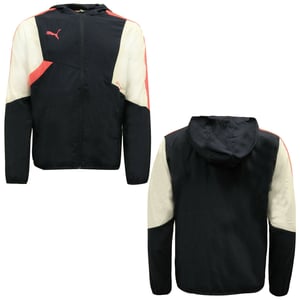 Puma IT Evo Heren Navy Zip Up Trainingscapuchon Track Top Jas 654398 57 A45A