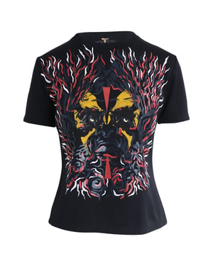 Louis Vuitton Tribal Print T-shirt in Zwarte Katoen
