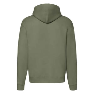 Fruit of the Loom Unisex Adult Premium Full Zip Hoodie (Klassieke Olijf)